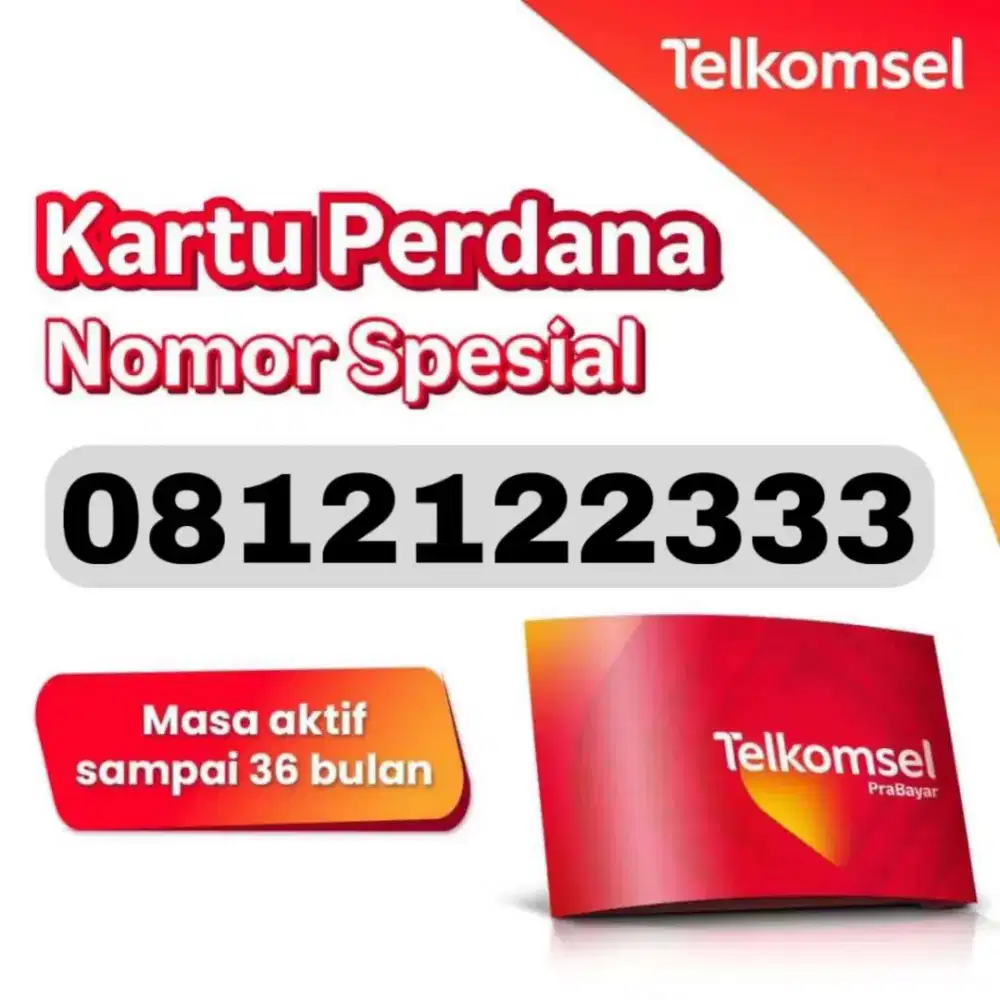 Nomor cantik 12 digit simpati prabayar
