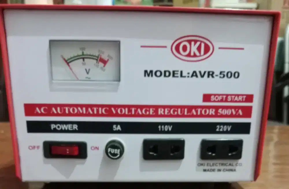 Stabilizer Listrik OKI 500 Watt ( AVR-500 OKI )