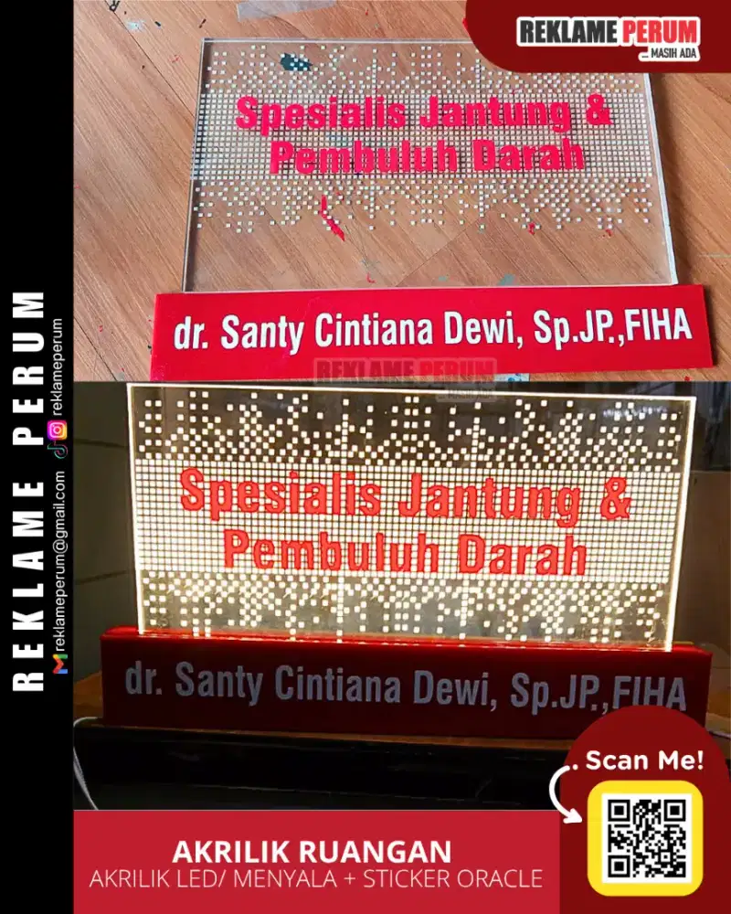 Akrilik ruangan | Custom