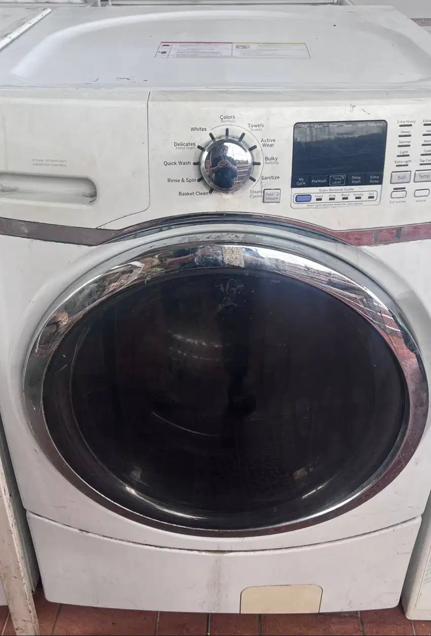 Mesin Cuci Midea Inverter 21 Kg Front Load