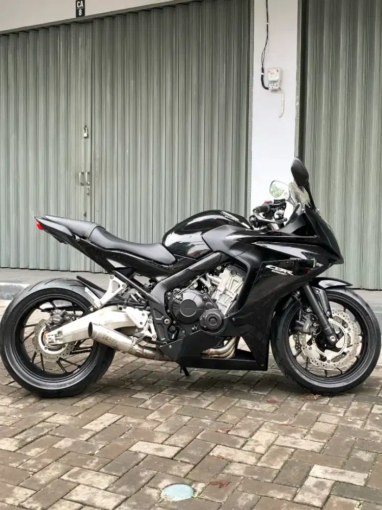 Moge Sport Turing Honda CBR650 F th 2015 Odo 11rb Antik Siap Gas