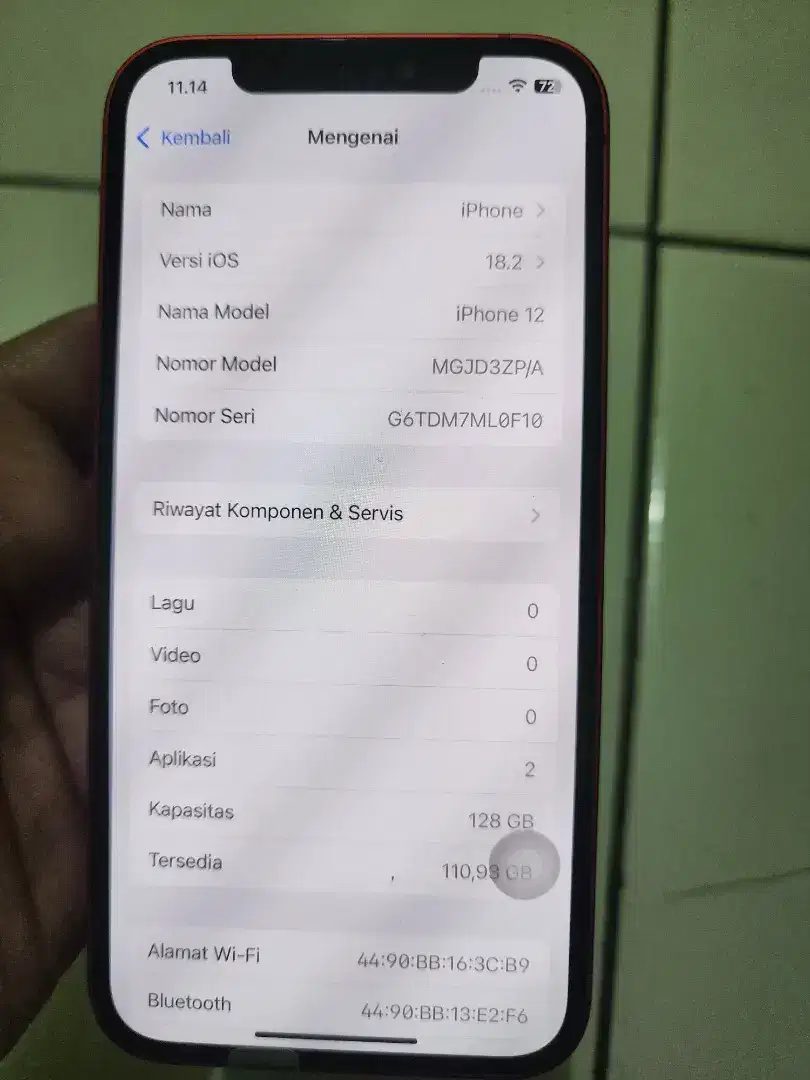 Iphone 12 128 Red Ex Inter All Provider