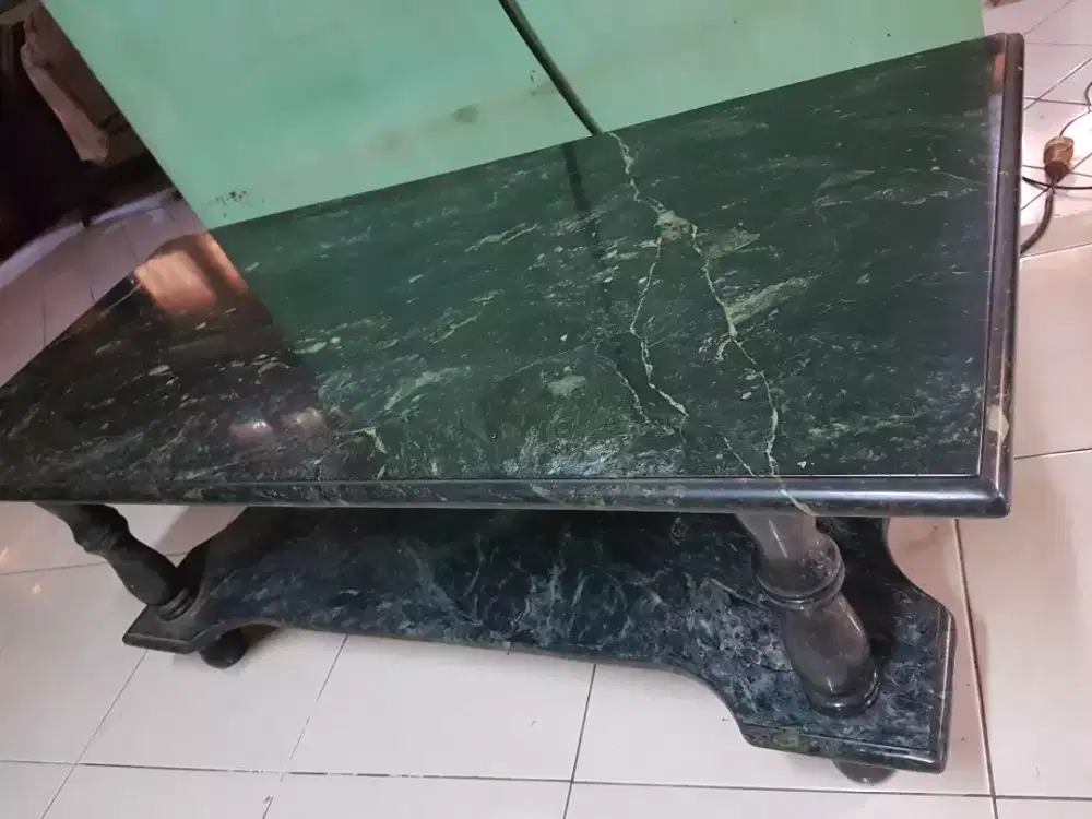 Meja tamu full marmer