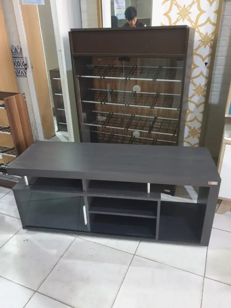 Promo Meja TV Model Minimalis Terbaru Warna Black