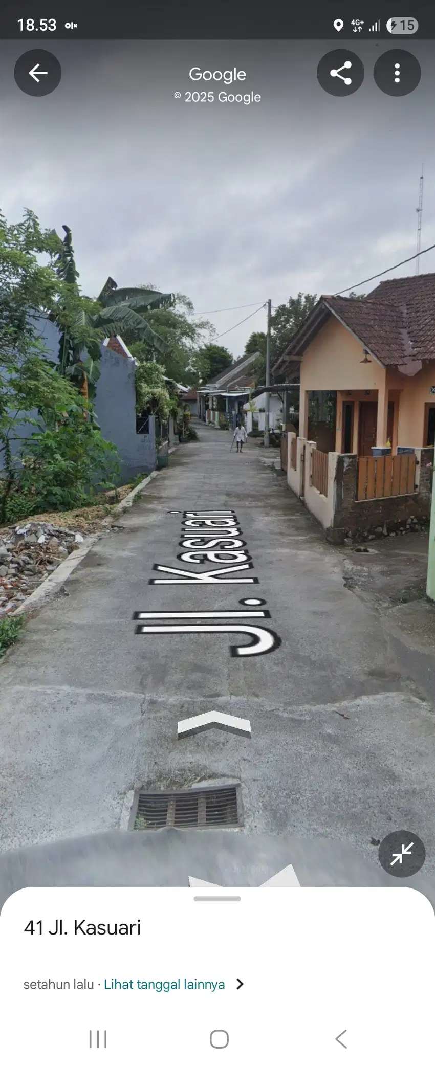 Tanah super murah langka jln kaliurang KM 9 utara merapi view