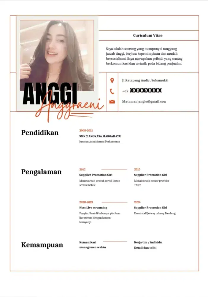 Membutuhkan pekerjaan