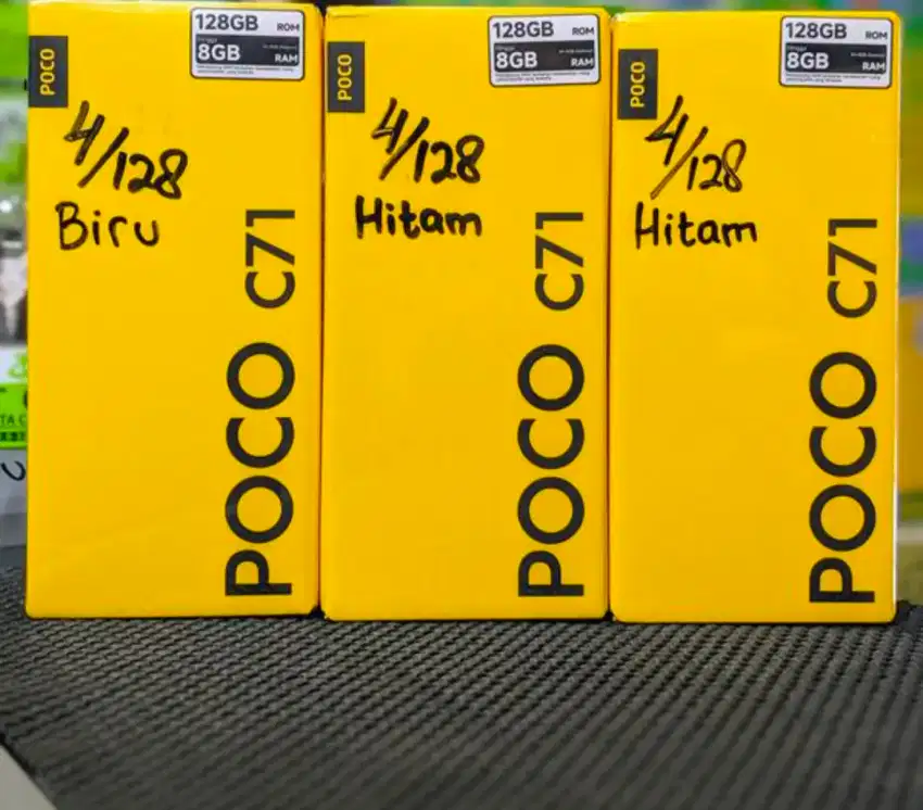Xiaomi Poco C71 4/128 Baru garansi resmi