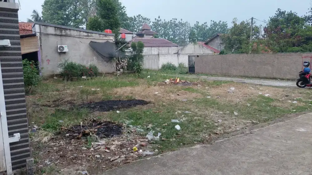 Dijual tanah kavling di hoek