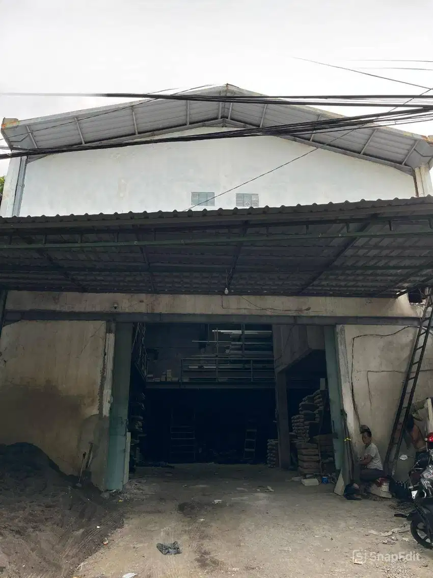 Bangunan Gudang Siap Pakai Bratang Wetan Jalan Besar Bisa Akses Truk