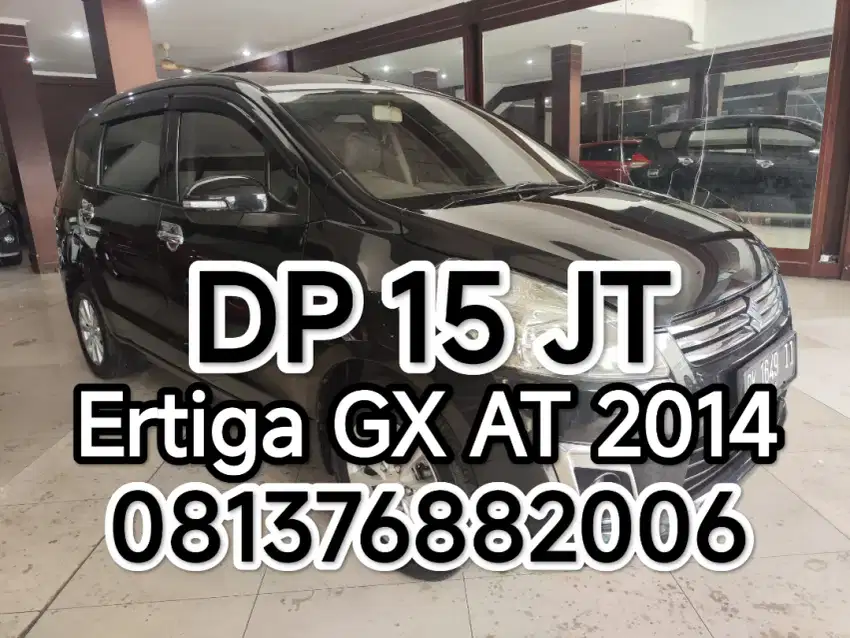 Ertiga GX AT 2014 Hitam DP 15 JT