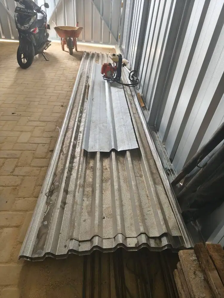Barang Sisa Proyek (Atap Alumunium T.7 dan Fitting Pipa Rucika)
