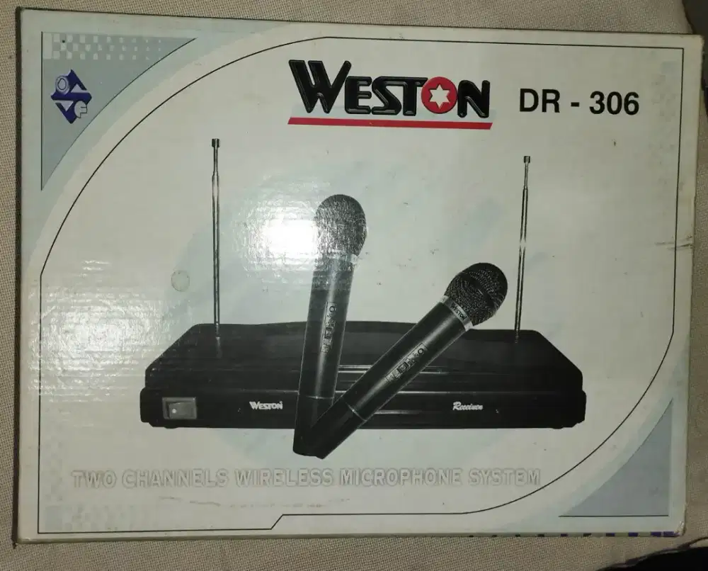 Mic wireless weston DR-306 (minus) & mic kabel Nakata