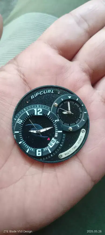 dial arloji plat arloji ripcurl second bs tt bt