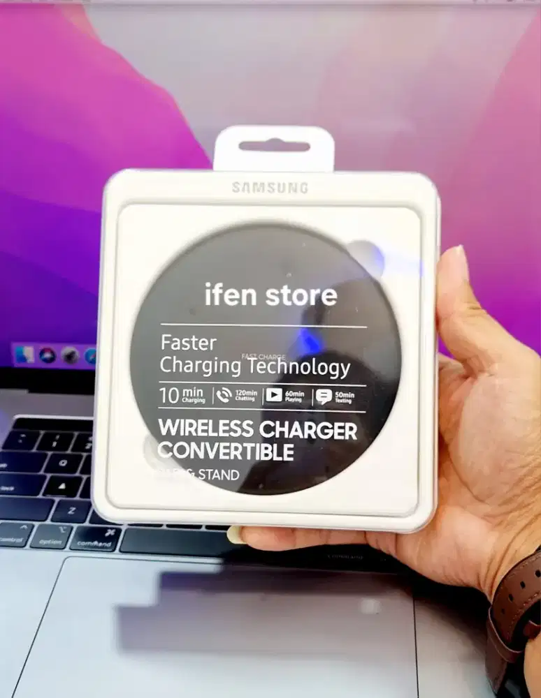 Wireless Charger Convertible Samsung Galaxy - Garansi Resmi