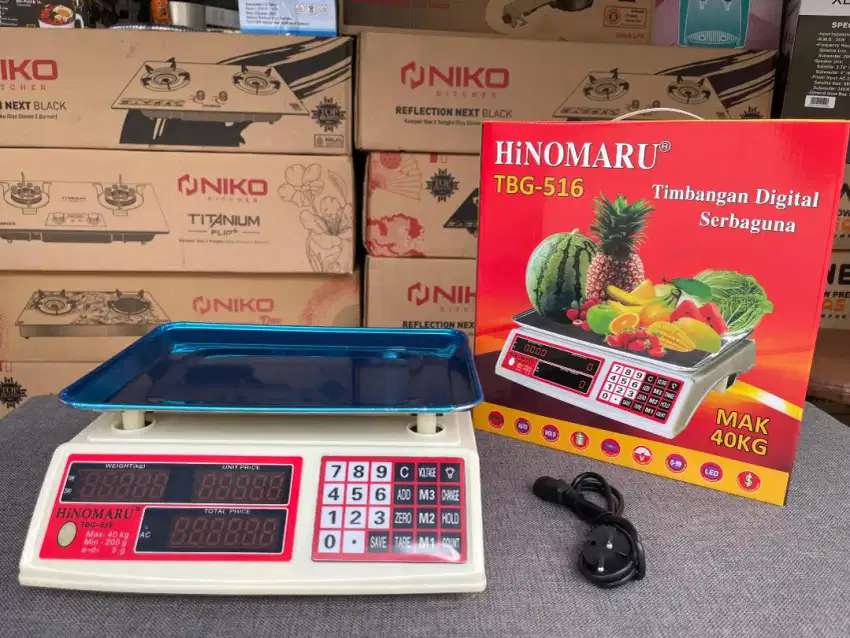 Mantap merk HINOMARU timbangan digital harga max beban 40 kg