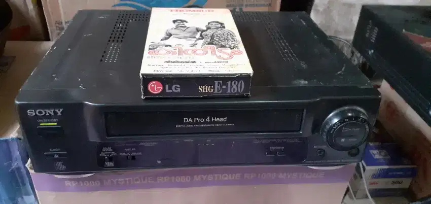 VIDEO CASSETTE VHS SONY SLV-E400EE MULTI SYSTEM DA Pro 4 Head