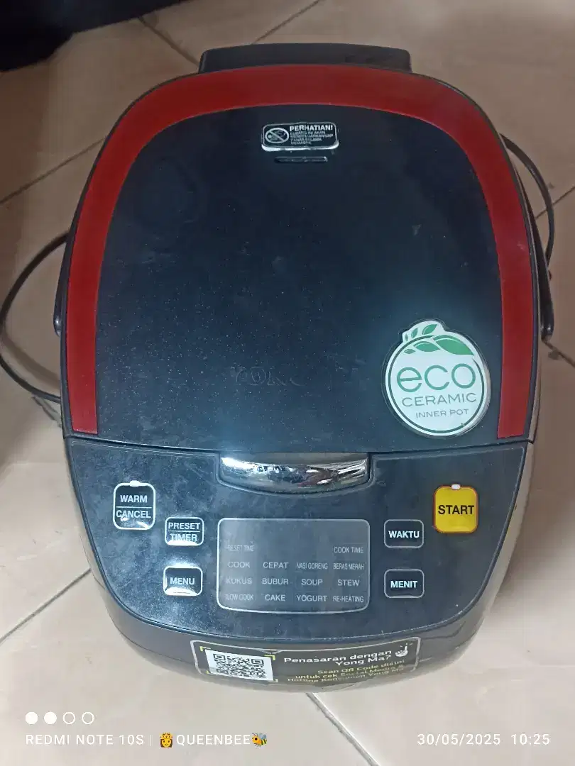 Rice Cooker Merk YongMa