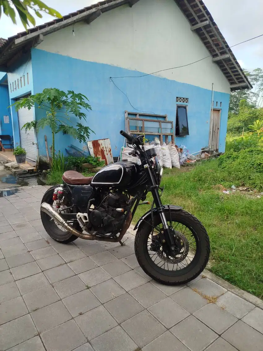 Motor Custom Basic Yamaha Scorpio 2014