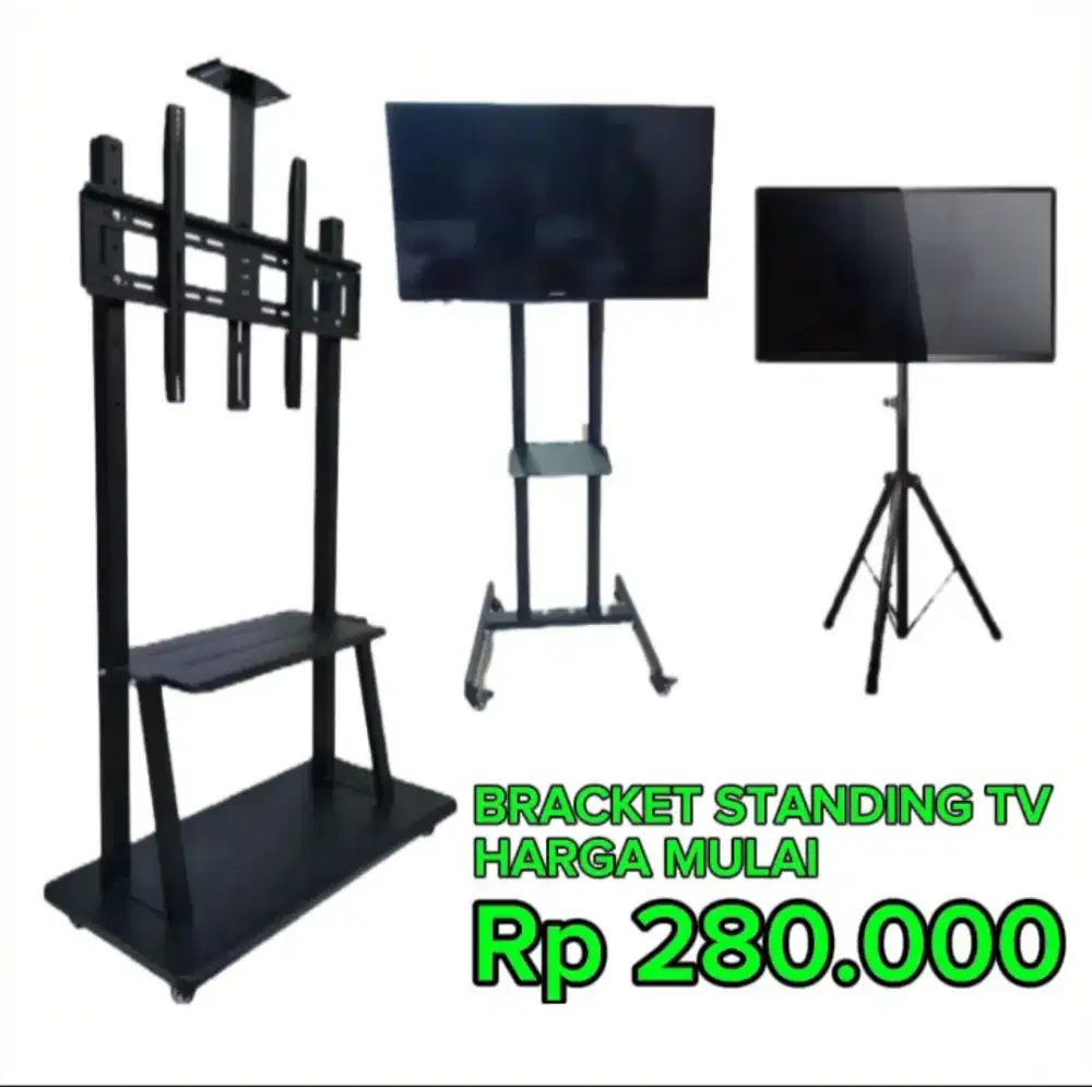 Bracket Standing TV LED Macam-Macam