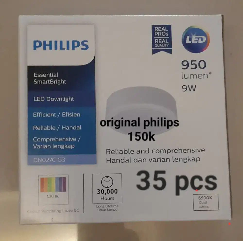 Lampu Downlight philips original