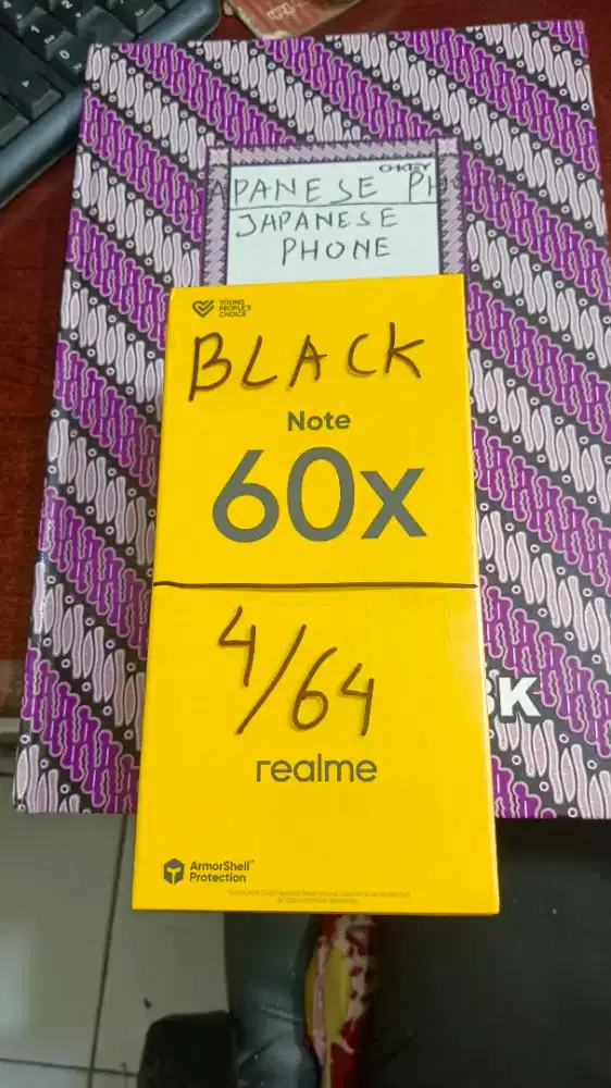Realme Note 60x 4/64 new resmi