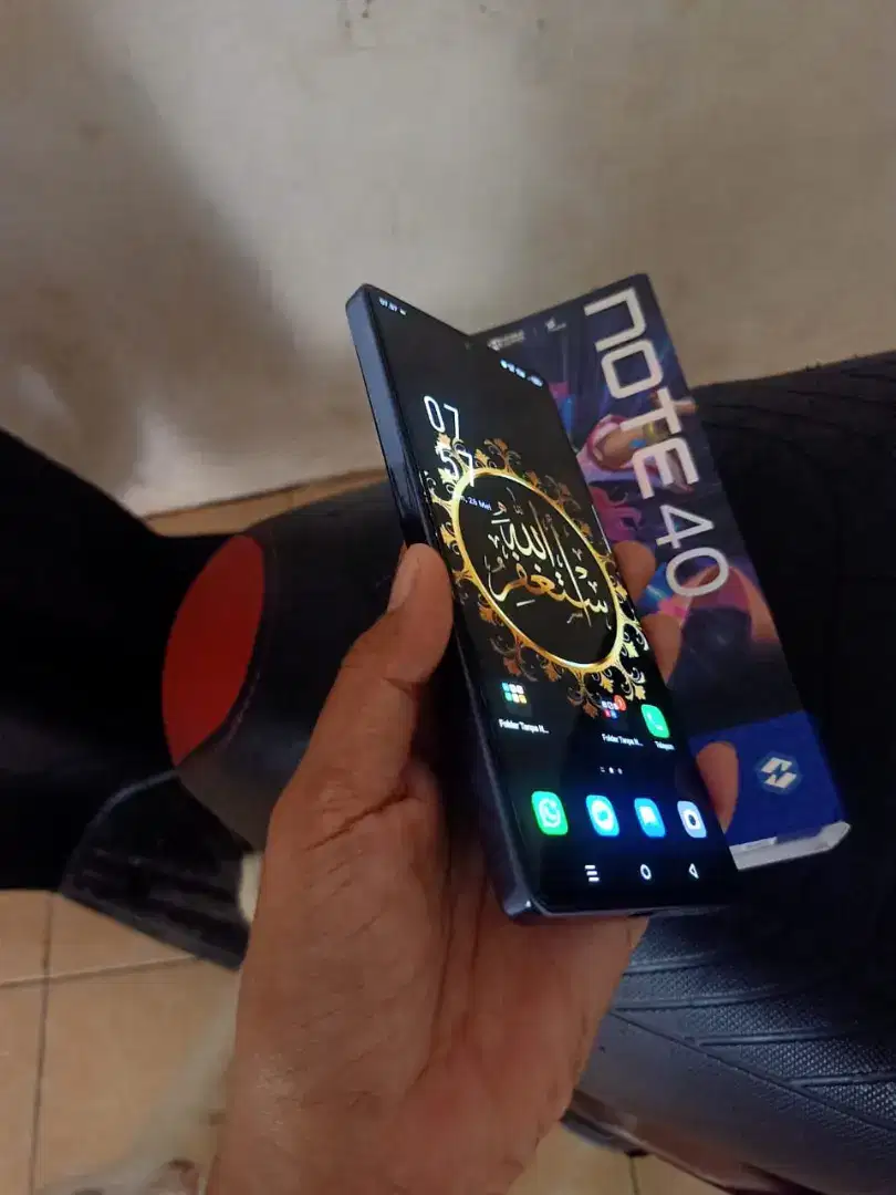 Infinix note40 like new, garansi.