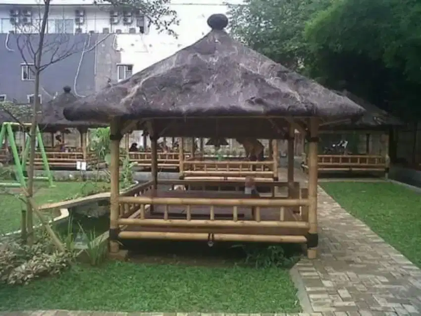 Gazebo Bambu Klasik