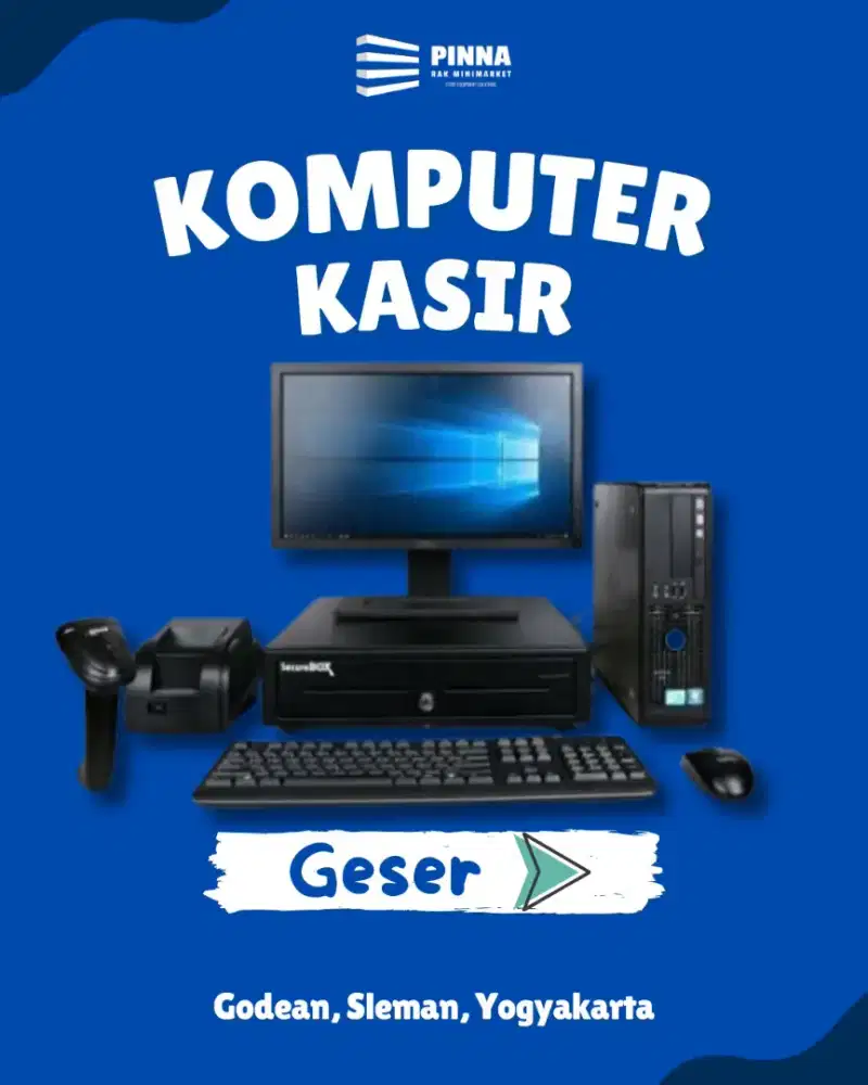 Paket Hemat Komputer Kasir Modern