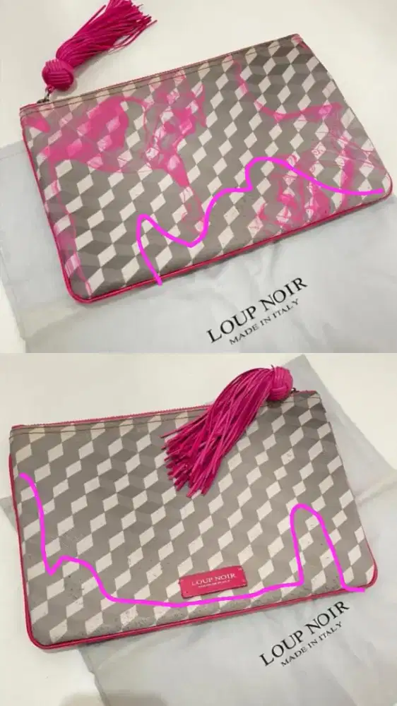 Clutch lup noir authentic