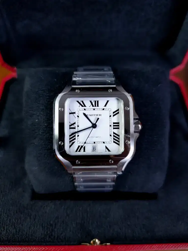 Cartier Santos Large White BNIB25