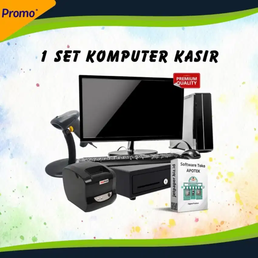 Komputer Kasir | Komputer Kasir Sidoarjo | Komputer Kasir Lengkap