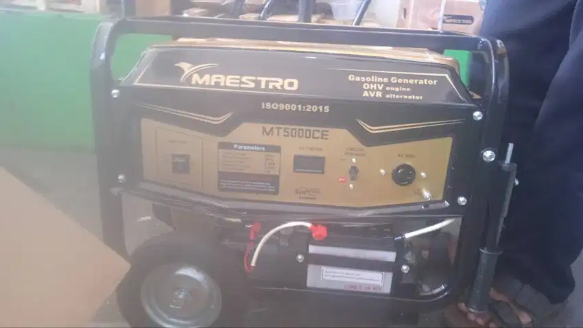 Genset maestro open bensin