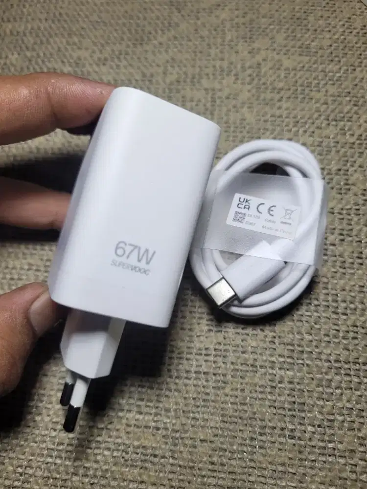 Charger supervooc 67watt original cabutan oppo reno 11