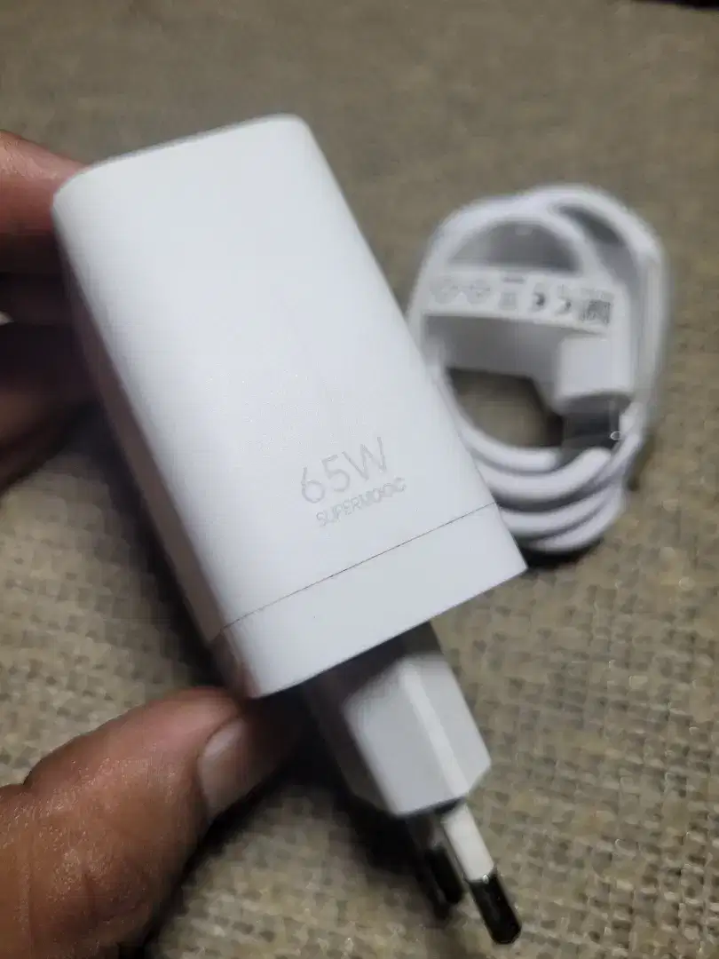 Charger supervooc 65watt ori cabutan oppo reno 10