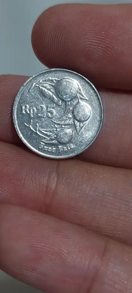 COIN LAMA 25 RUPIAH BI Tahun 1992