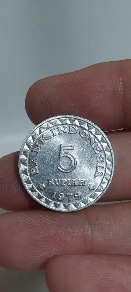 COIN LAMA 5 RUPIAH Tahun 1979 (KB)