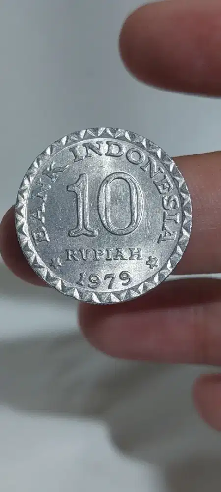 COIN LAMA 10 RUPIAH BI Thn 1979