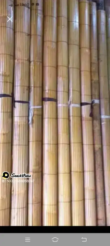 Jual aneka kerajinan bambu