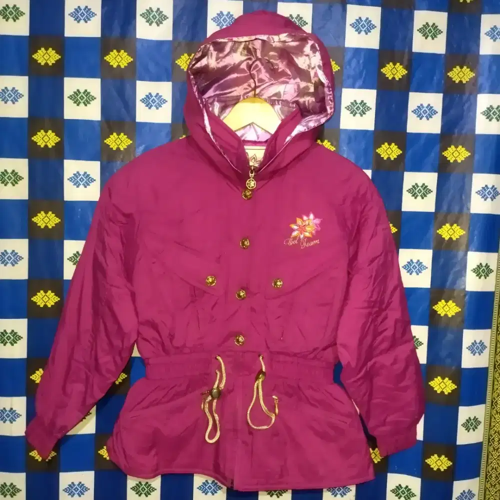 Jaket vintage racing gel team