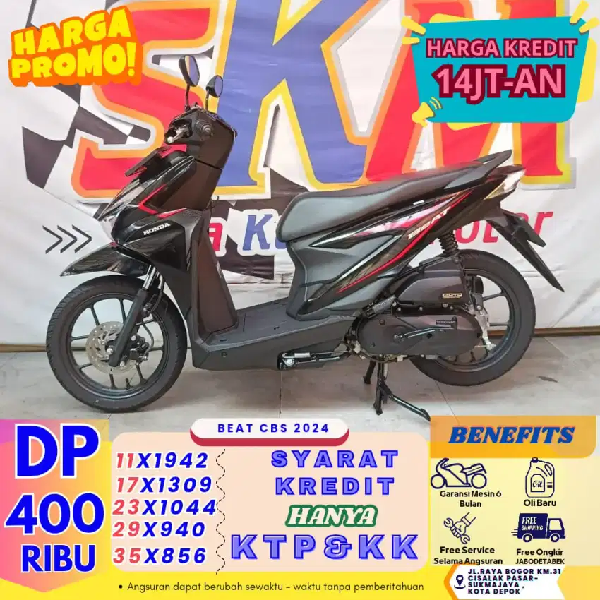 DP 400 BAWA PULANG HONDA BEAT CBS 2024