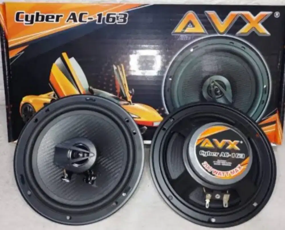 Speaker pintu mobil Bass Trebble AVX baru