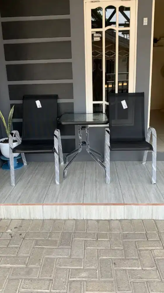 Ready Set Meja Kursi Teras Model Minimalis Terbaru