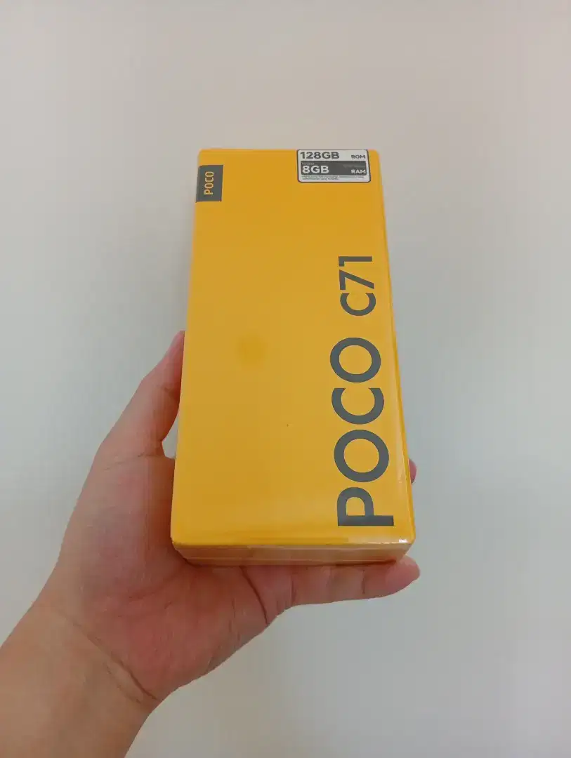 (BARU) Poco C71 4/128 Garansi Resmi, Bisa COD