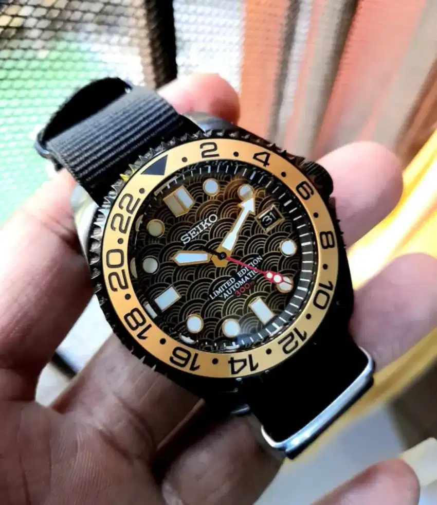 Seiko mod seigaha nh35 automatic movement