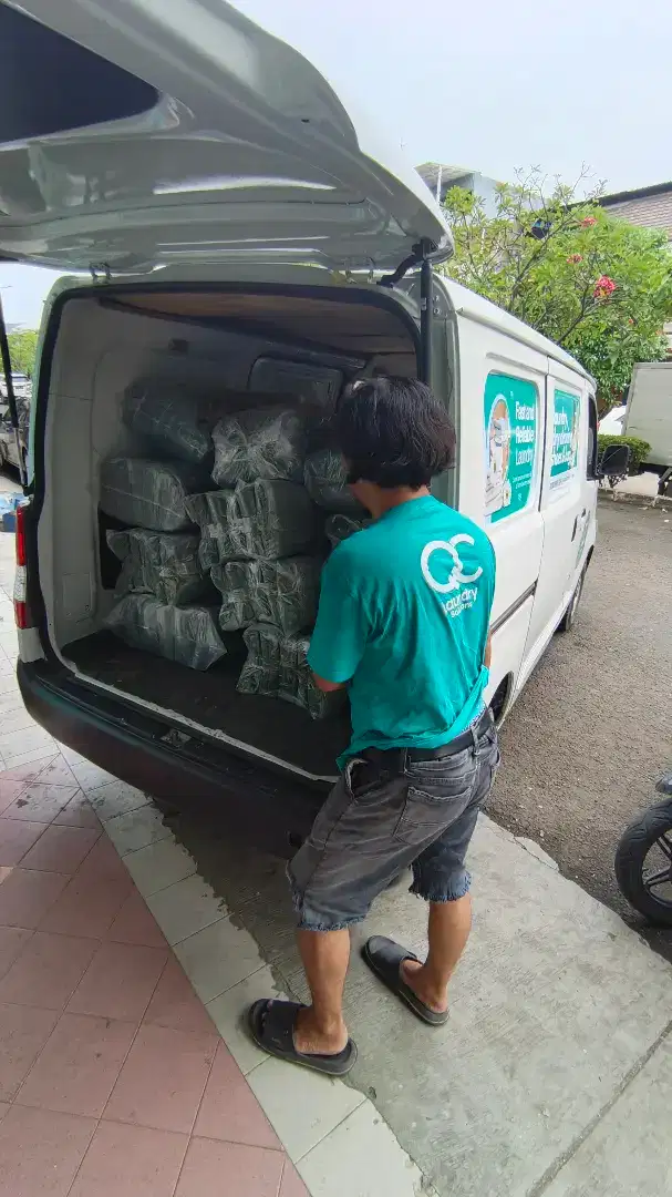 Staff Laundry yg bisa Driving