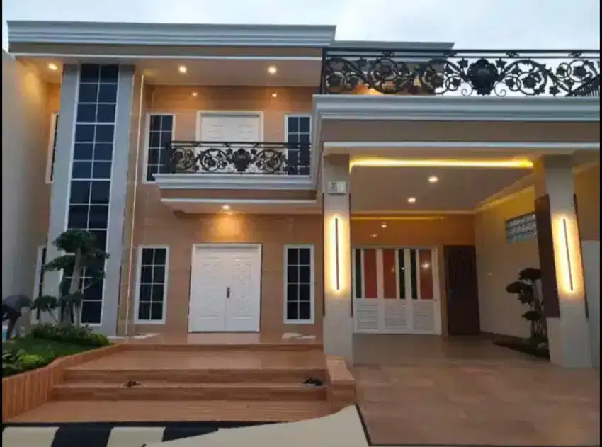 Rumah bonus tanah lebih di Modernland Tanggerang furnish