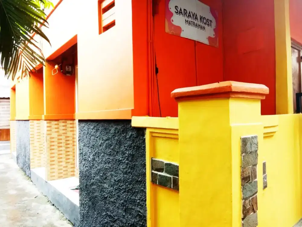 Saraya kost matraman, untuk pria-wanita & pasutri (srt nikah resmi)
