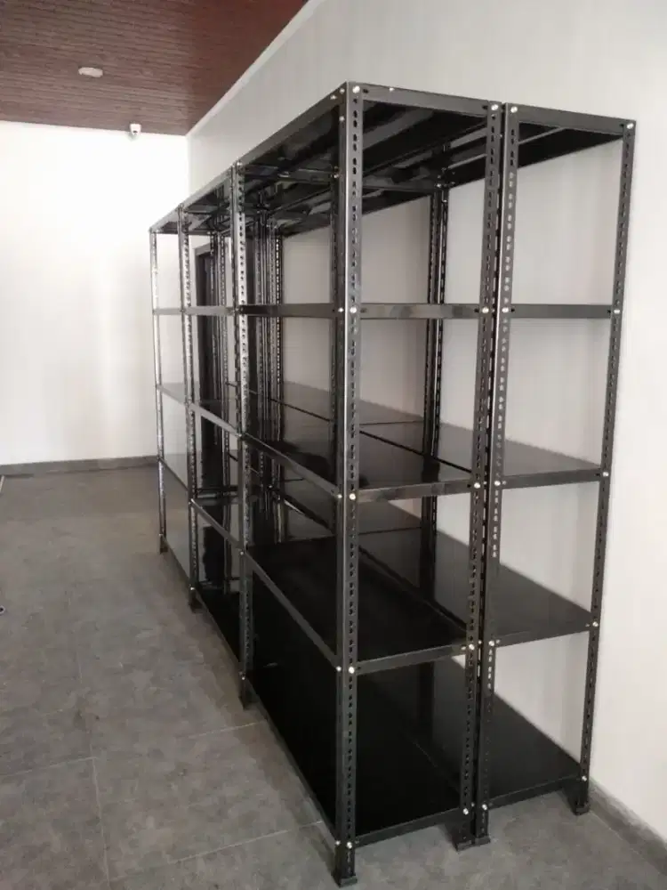 rak besi warna hitam bisa di bayar di tempat lokasi bandung saja