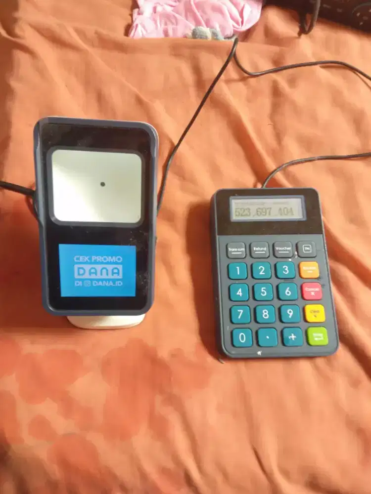 Alat scand barcode satu set