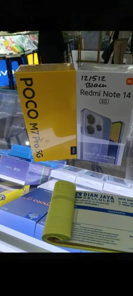 Xiaomi poco M7 pro 5G 8/256 setara redmi note 14 5G resmi